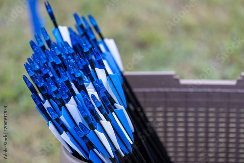 Photos Archery arrows for outdoor team building and event shooting activities