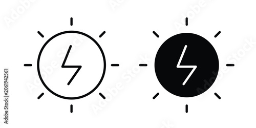 Obraz na płótnie Alternative power icon