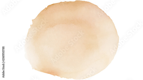 Isolated watercolor splash png with transparent background