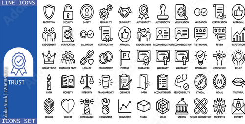 Canvastavla Trust icon set