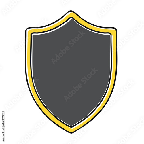 Golden frame with blue background