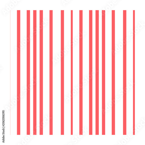 Red vertical stripe pattern vector