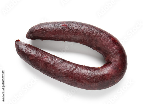 Delicious blood sausage iso...