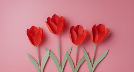 Spring greeting card covers, Valentine's artwork, Mother's Day invitation layouts, and wedding floral compositions with bright petals for romantic seasonal projects can be achieved by cutting out red 