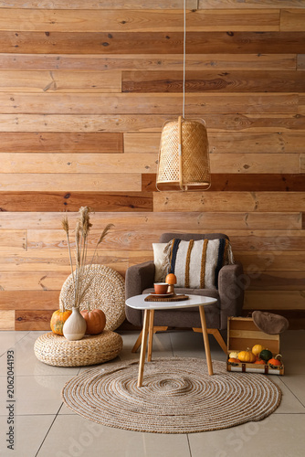 Stylish interior of modern ...