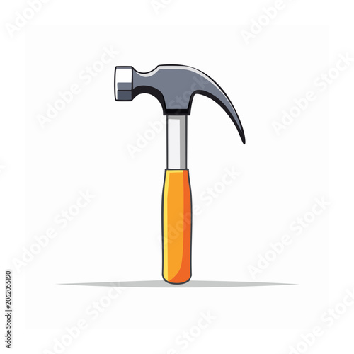 3D render of orange watering can