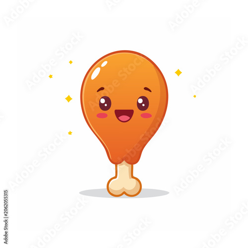 Cartoon pumpkin face with purple eyes