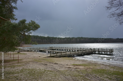 Molo. Nowa Kaletka. Polska - Mazury - Warmia.
