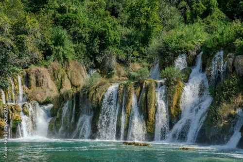 waterfall in Croatia