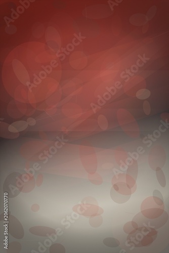 Red heart pattern on white surface