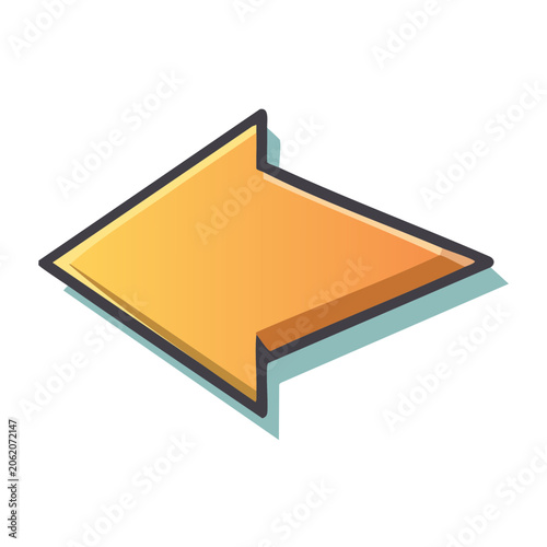 Minimalist wooden box 3D render