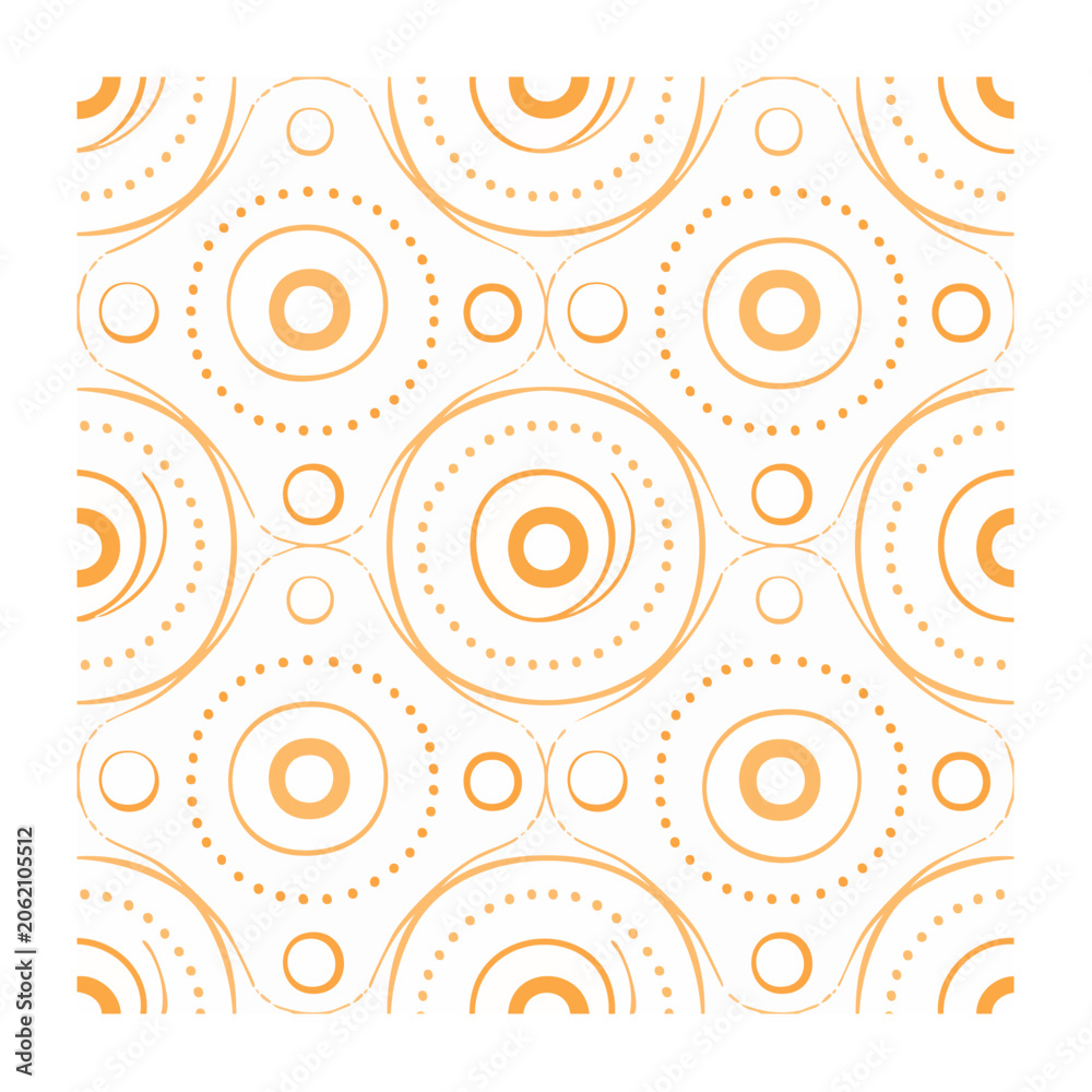 Fototapeta premium Geometric mandala pattern vector design
