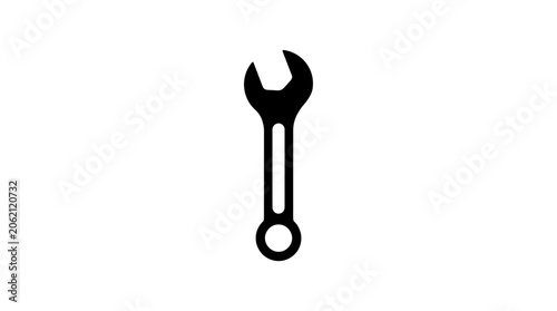 Obraz na plátně Adjustable Wrench Tool for Tightening.