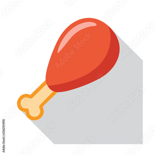 Red heart with golden arrow isolated