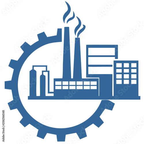 industrial factory icon