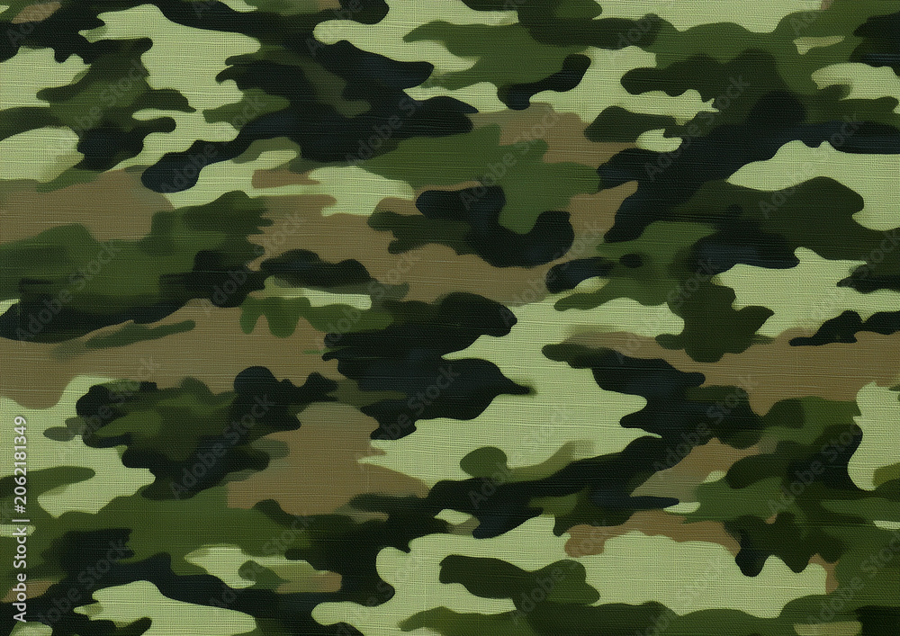 Fototapeta premium texture military camouflage repeats seamless army green hunting 