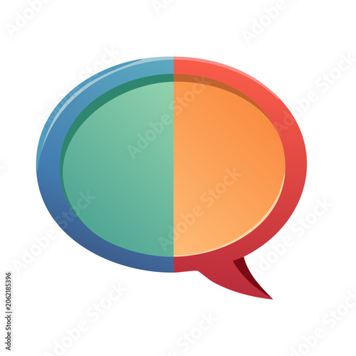 Flat color wheel vector design