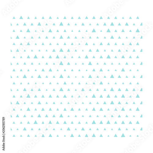 Minimalist blue geometric triangle pattern grid