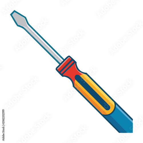 Flat design USB cable vector illustration