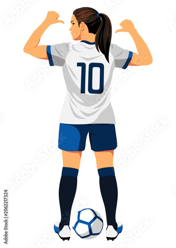 女子サッカー選手