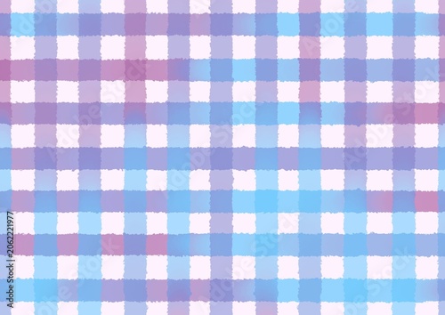 Vintage gingham pattern in pastel color