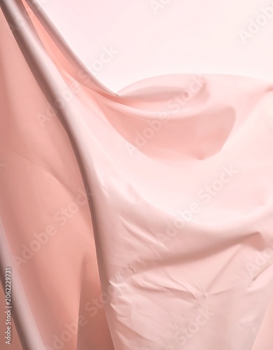 Soft pink fabric texture background.