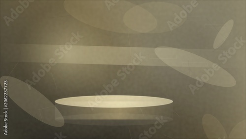 Modern white chair with floor lamp overhead view