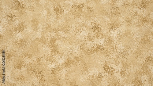 Beige batik fabric with repeating floral pattern