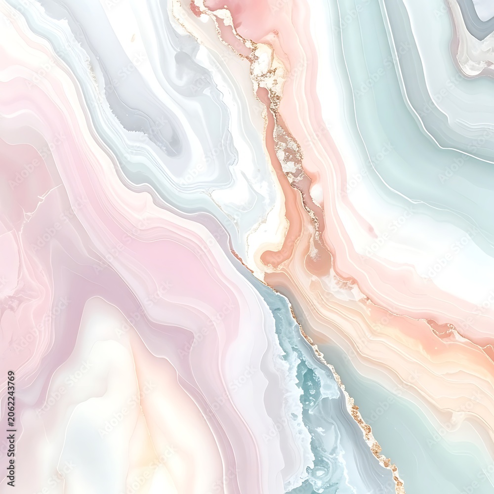 Fototapeta premium Pastel colored abstract background texture.