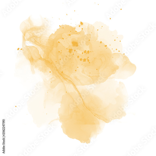 Hand-painted alcohol ink background. Abstract fluid watercolor texture with artistic splashes and stains, perfect for wallpaper or backdrop.