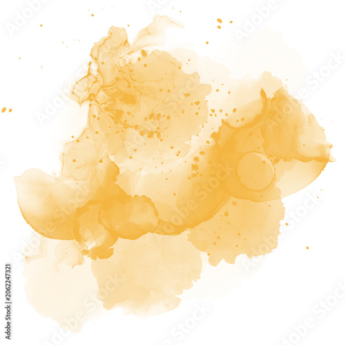 Hand-painted alcohol ink background. Abstract fluid watercolor texture with artistic splashes and stains, perfect for wallpaper or backdrop.
