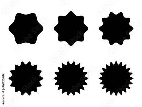 New Product Badge Vector Set Promotional Label Collection