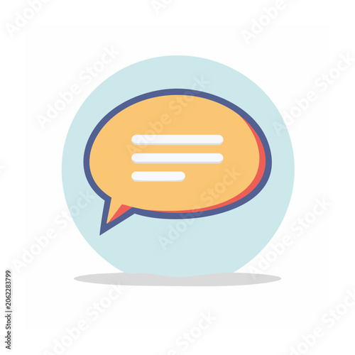 Flat design refresh arrow icon