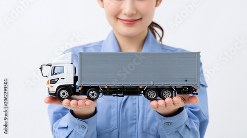 Logistics in Hand: A smilin...