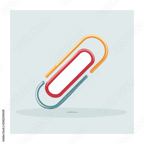 Flat design ribbon vector illustration