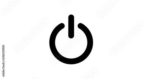 Power Button Symbol Icon.