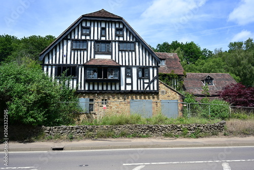 An abandoned derelict coach house in Kent that first opened in 1271.
