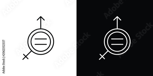 Foto Equality icon symbol, best for mobile apps