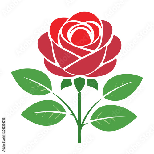 Red maple leaf vector icon