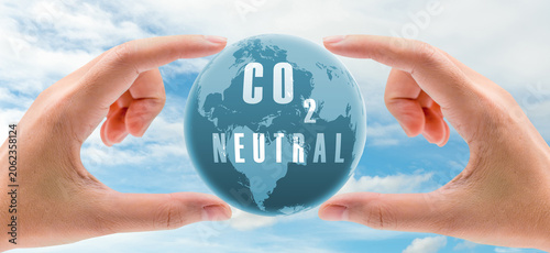 Fotografía Carbon neutral concept