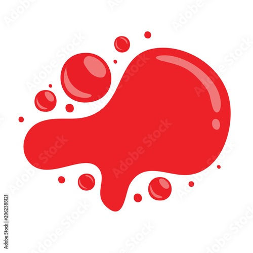 Red heart icon with white dots