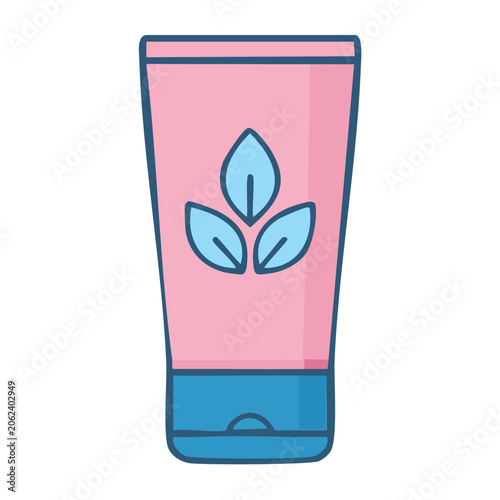 Recycling symbol with plastic bottle icon