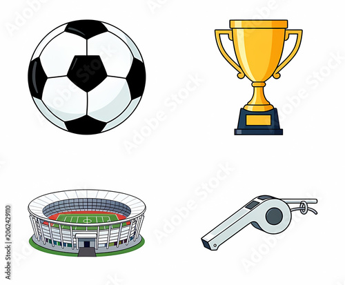 soccer ball with cup
