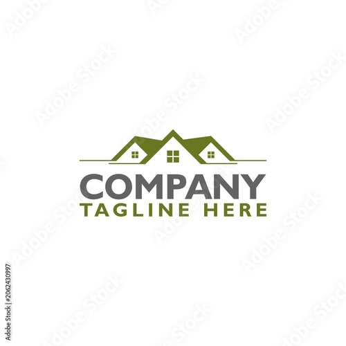 House home logo icon isolated on white background