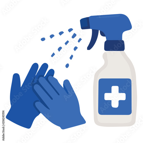 Foto Hand Sanitizing