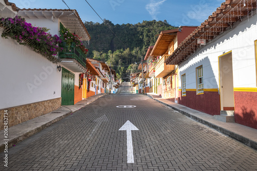 Canvas Print Road directions
