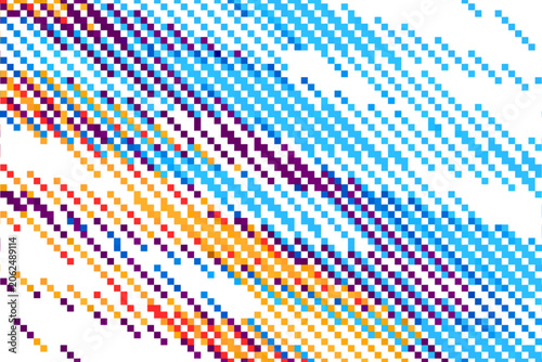 abstract vector background with halftone