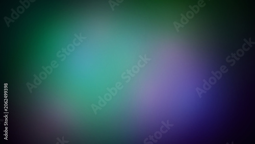 Soft glowing green and purple light effect