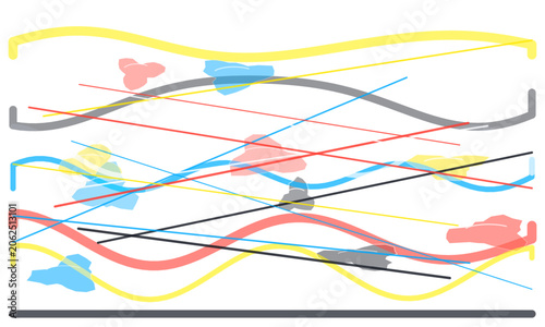 Sports Energy Streaks Transparent Vector Overlay
