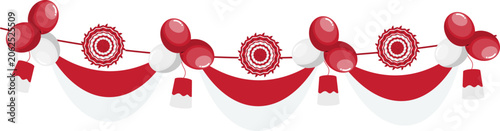 Indonesia Independence Day Decoration Element